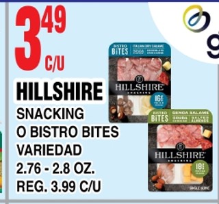 hillshire bistro bites