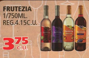 Frutezia wine sale