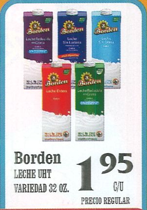 Leche Entera - Borden - 32 oz